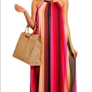 Women’s Striped Maxi Dress